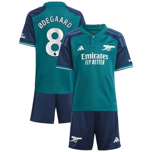 Arsenal Odegaard 8 Fotbollströjor Tredje 2023-24 - Barn Arsenal Odegaard 8 Fotbollströjor Tredje 2023-24 - Barn